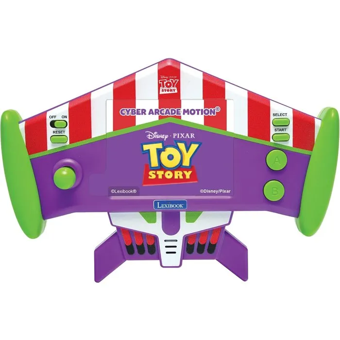 Lexibook Toy Story Cyber Arcade Motion - Console portable avec contrôle gestuel et 50 jeux