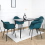 Home Deco Factory Chaise Butaca Gustav Bleu