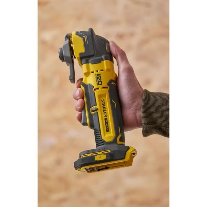 Stanley Fatmax Outil oscillatoire multifonction sans fil SFMCE510B-XJ 18V Brushless - Découpe et ponçage sans batterie