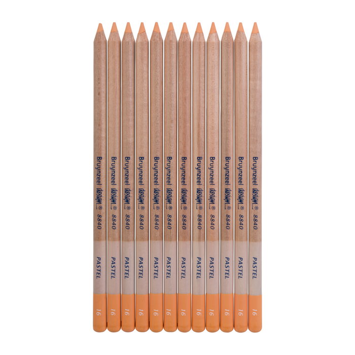 Bruynzeel Design crayon pastel Orange moyen #16