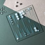 Mister Gadget Jeu de Backgammon en Verre