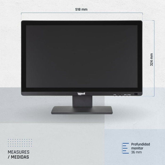 Écran iggual IGG319833 21,5" Full HD