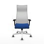 Piqueras y Crespo Chaise de Bureau Albacete Bleu et Blanc