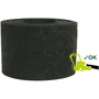 Garden Id GARDEN ID Eco Border - Bordure de jardin en caoutchouc recyclé - 5 m de longueur x 10 cm de hauteur - Flexible et indestructible - Pour pose droite ou courbée