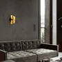 Applique murale Black Gold - Noir et or