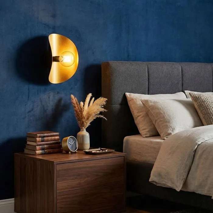 Applique murale Black Gold - Noir et or