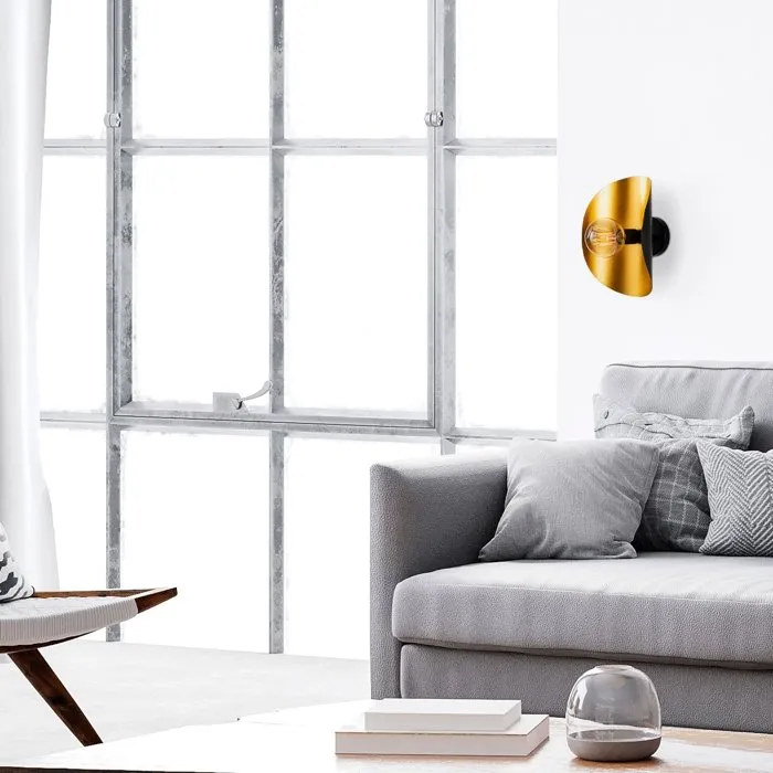 Applique murale Black Gold - Noir et or