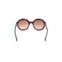 Max & Co Lunettes de soleil MO0052 52F 50 mm Rondes Femme Monture Havana Verres Marron Dégradé