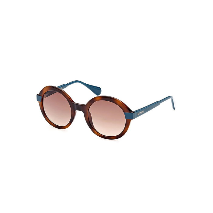 Max & Co Lunettes de soleil MO0052 52F 50 mm Rondes Femme Monture Havana Verres Marron Dégradé Max & Co Lunettes de soleil MO0052 52F 50 mm Rondes Femme Monture Havana Verres Marron Dégradé