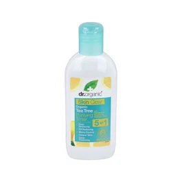 DR. ORGANIC Skin Clear Tonico Purificante 5 En 1 200Ml - Tonique Purifiant pour Peaux Grasses et à Problèmes