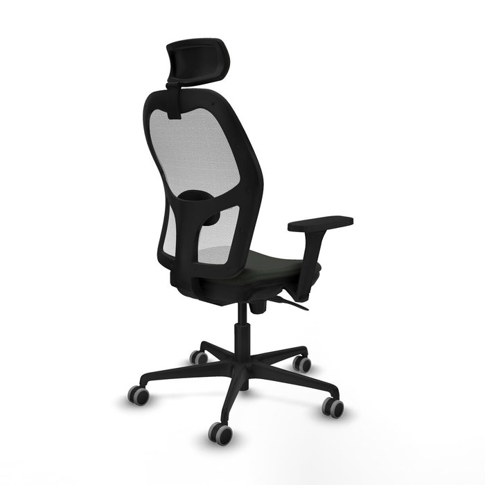 Piqueras y Crespo Chaise de Bureau avec Appui-tête Jorquera 3D036G2 Noir Piqueras y Crespo Chaise de Bureau avec Appui-tête Jorquera 3D036G2 Noir