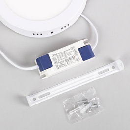 Plafonnier LED Circulaire 12W 1207Lm Blanc Froid Lifud Sans Scintillement