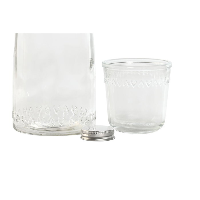 Bouteille d'eau Home ESPRIT Transparent Verre 240 ml 1 L Bouteille d'eau Home ESPRIT Transparent Verre 240 ml 1 L