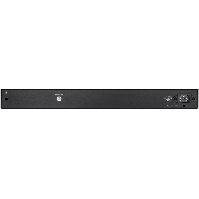 D-Link Switch Gestionable 28 Ports PoE+ 24 Fast Ethernet 4 Gigabit Combo Cuivre/Fibre DES-1210-28P