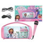 LEXIBOOK Altavoz Bluetooth Luminoso + Microfono La Casa de Muñecas de Gabby