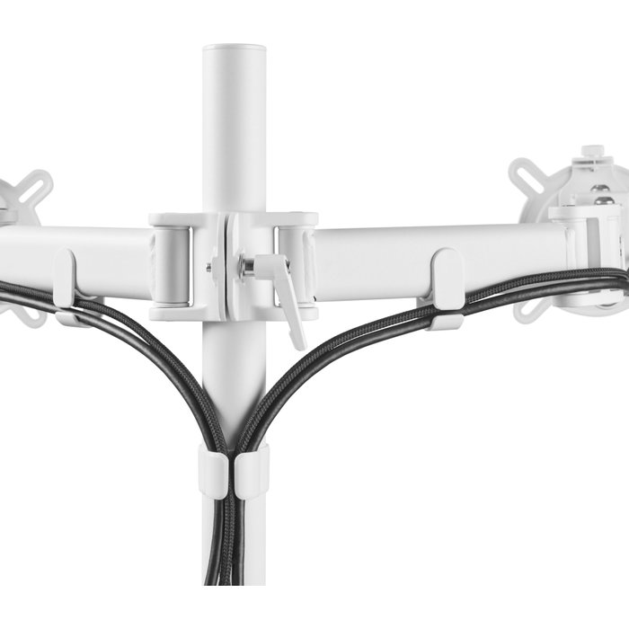One For All Support moniteur Smart double bras blanc VESA 100 One For All Support moniteur Smart double bras blanc VESA 100