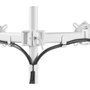 One For All Support moniteur Smart double bras blanc VESA 100
