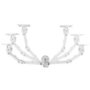 One For All Support moniteur Smart double bras blanc VESA 100