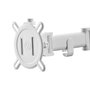 One For All Support moniteur Smart double bras blanc VESA 100