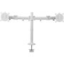 One For All Support moniteur Smart double bras blanc VESA 100