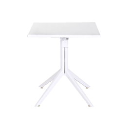 Table de Salle à Manger Home ESPRIT Blanc Métal polypropylène 70 x 70 x 75 cm