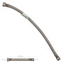 ORYX Latiguillo Flexible Acier Inoxydable Termo Mâle 1/2 pol - Femelle 1/2 pol 500 mm