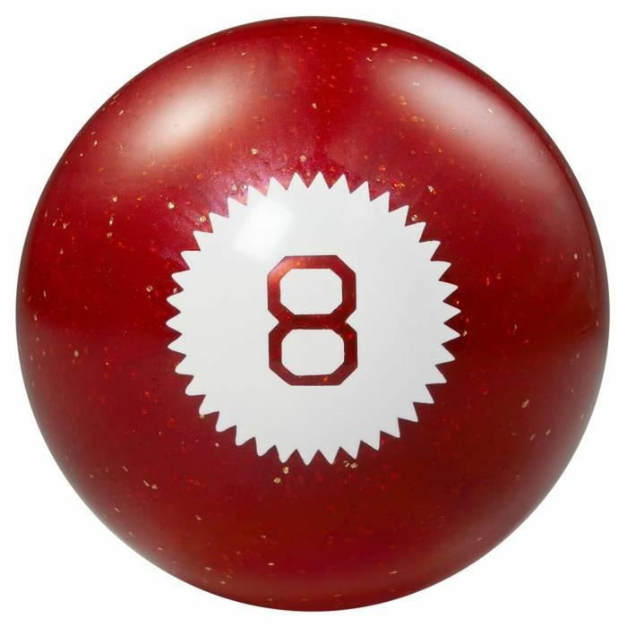 Mattel Magic 8 Ball - Édition 80ème anniversaire - Rouge rubis