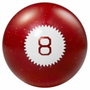 Mattel Magic 8 Ball - Édition 80ème anniversaire - Rouge rubis