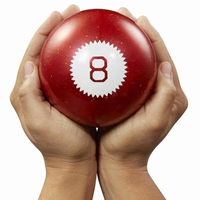 Mattel Magic 8 Ball - Édition 80ème anniversaire - Rouge rubis