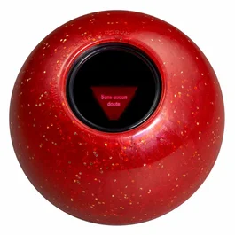 Mattel JKT20 Magic 8 Ball - Boule Magique Édition 80ᵉ anniversaire - Jeu de divination - À partir de 6 ans