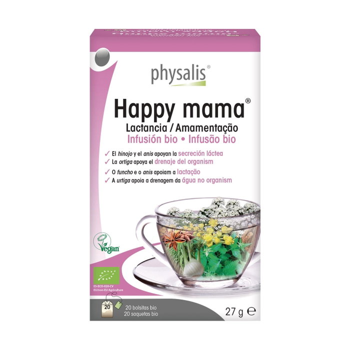PHYSALIS Happy Mama Infusion BIO 20 filtres