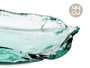 Giftdecor Centre de table en verre Mesina 44 cm Transparent Cristal recyclé (Set de 2)
