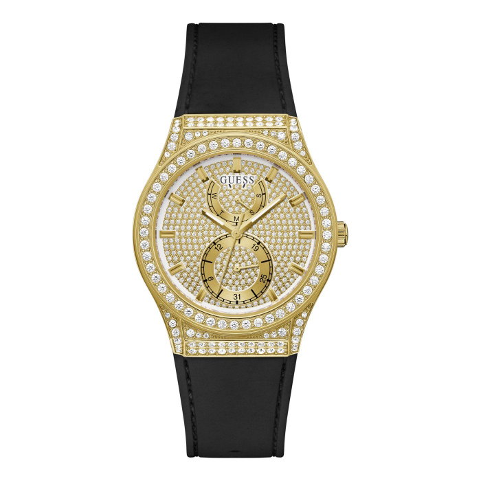 Guess GW0439L2 - Montre analogique dorée et noire Guess GW0439L2 - Montre analogique dorée et noire