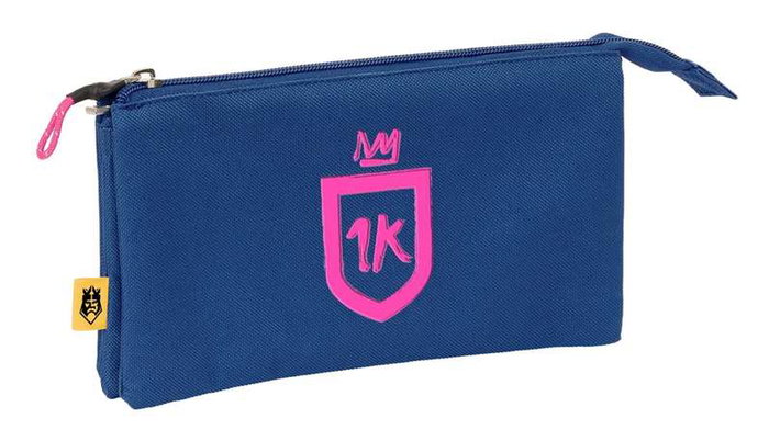 Safta Portatodo triple Kings League "1K" pour cartes, 22 x 12 x 3 cm, pour enfants a partir de 3 ans
