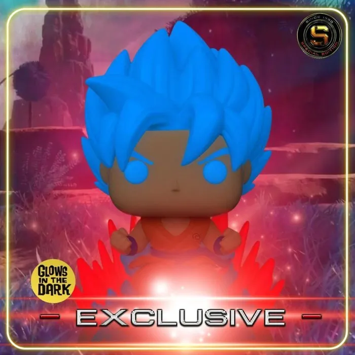 Funko Pop! Figurine Vinyle - Dragon Ball Super : Goku Super Saiyan God - Produit sous Licence Officielle