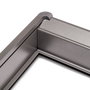 Emuca Rack avec glissières à extension totale et à fermeture douce pour accessoires d'armoire Quartz, 962-988mm, Aluminium et plastique, Titane