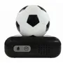 Lexibook Réveil Projection et Veilleuse 3D Ballon de Football, Écran LCD Rétroéclairé avec Sons et Lumières, Fonction Snooze