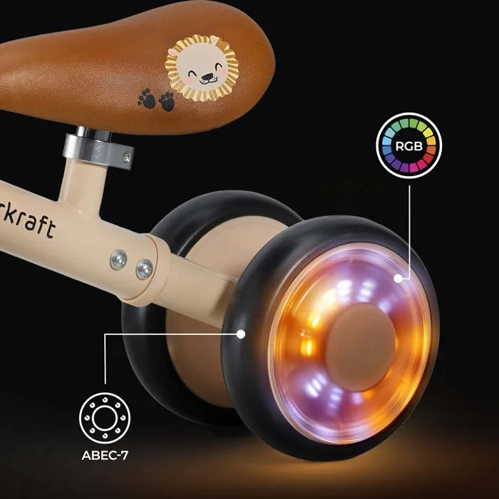 Kinderkraft Cutie Flash - Draisienne 4 roues avec LED