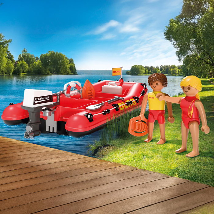 PLAYMOBIL Barco de Rescate DLRG 72280 PLAYMOBIL Barco de Rescate DLRG 72280