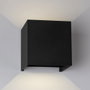Applique Murale Extérieure LED 2x5W Noir 4000K IP65