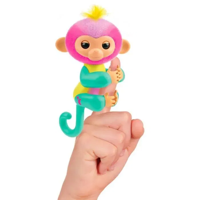 Lansay Fingerlings Magic Moods Jade - Jouet interactif pour enfant à partir de 5 ans avec éclairage cardiaque et 70 sons Lansay Fingerlings Magic Moods Jade - Jouet interactif pour enfant à partir de 5 ans avec éclairage cardiaque et 70 sons