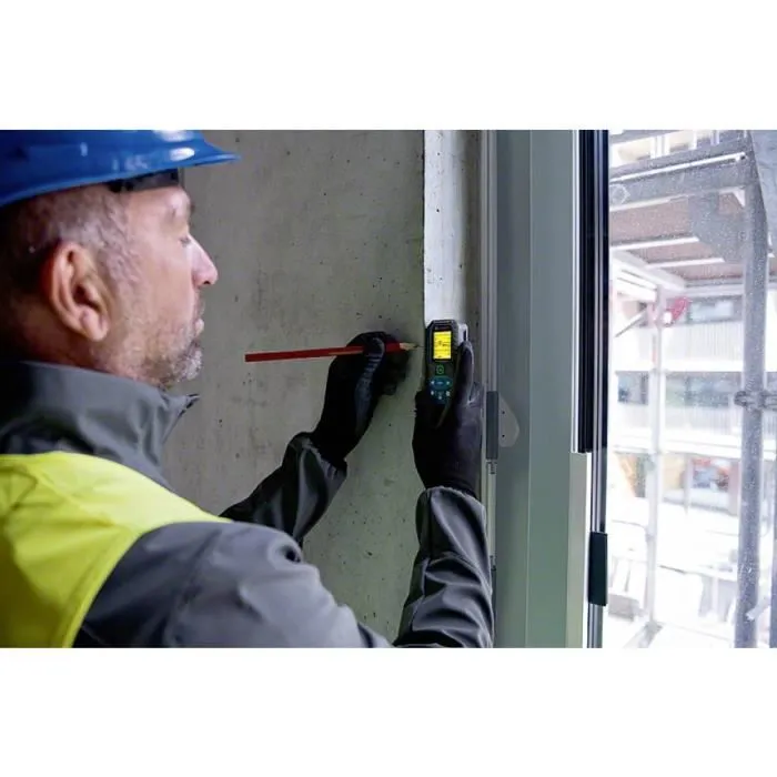 Bosch Professional Télémètre Laser GLM 50-25G, Mesure jusqu'à 50 m, Protection IP65, Antichoc, pour Placage, Menuiserie et Plaques de Plâtre - 0601072V00