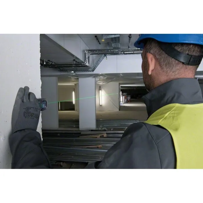 Bosch Professional Télémètre Laser GLM 50-25G, Mesure jusqu'à 50 m, Protection IP65, Antichoc, pour Placage, Menuiserie et Plaques de Plâtre - 0601072V00