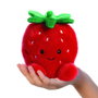 AURORA Peluche Palm Pals Fraise - Jouet en Peluche Douce 13 cm - Certifié CE