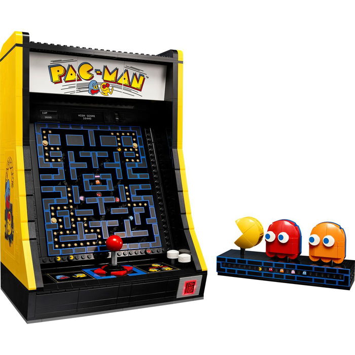 Lego 10323 Icons - Jeu d'Arcade PAC-MAN pour Adultes - Maquette à Construire Réplique de Borne d'Arcade Années 80 - Ensemble de Construction