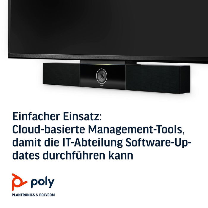 Poly Studio - Caméra vidéoconférence pour réunion, référence 842D4AA, noir Poly Studio - Caméra vidéoconférence pour réunion, référence 842D4AA, noir