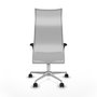 Piqueras y Crespo Chaise de Bureau Albacete Noir et Blanc