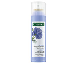 Klorane Shampoing Sec AL LINO BIO, Spray Coiffant Volume pour Cheveux Fins et Plats, Nettoie et Donne du Volume, 150 ml