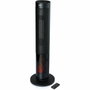 Domo Chauffage céramique effet feu de bois - 2000 W - Noir