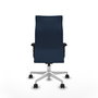 Piqueras Y Crespo Fauteuil Albacete Bleu marine avec mécanisme Synchro et accoudoirs 2D